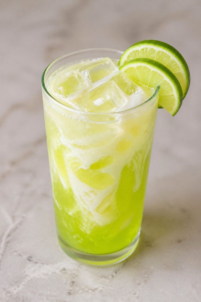 Electric Lime Dirty Soda Recipe