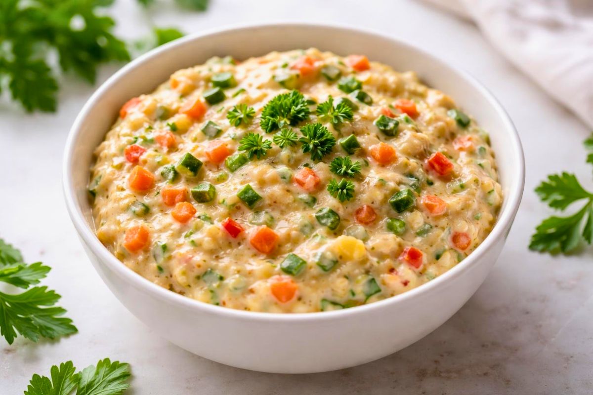 Garden Vegetable Spread Recipe