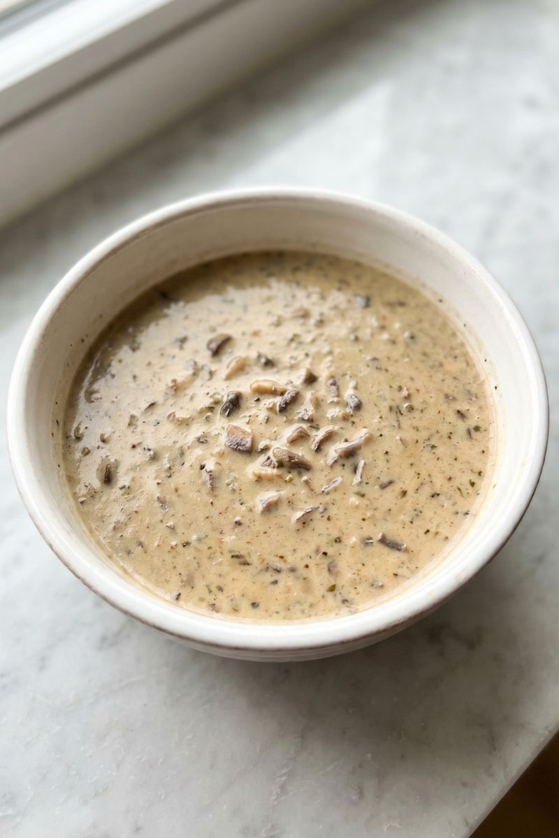 Homemade Condensed Cream of Mushroom Soup Recipe