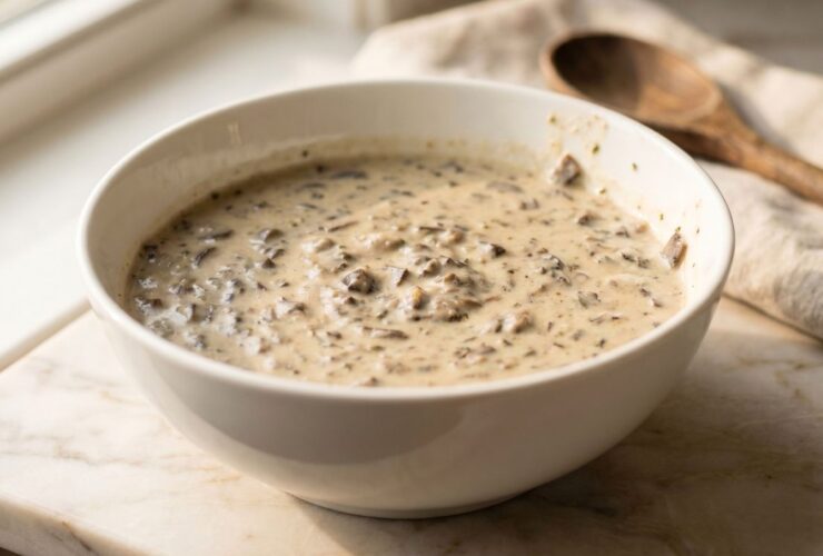 Homemade Condensed Cream of Mushroom Soup Recipe