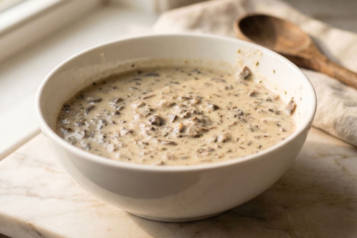 Homemade Condensed Cream of Mushroom Soup Recipe