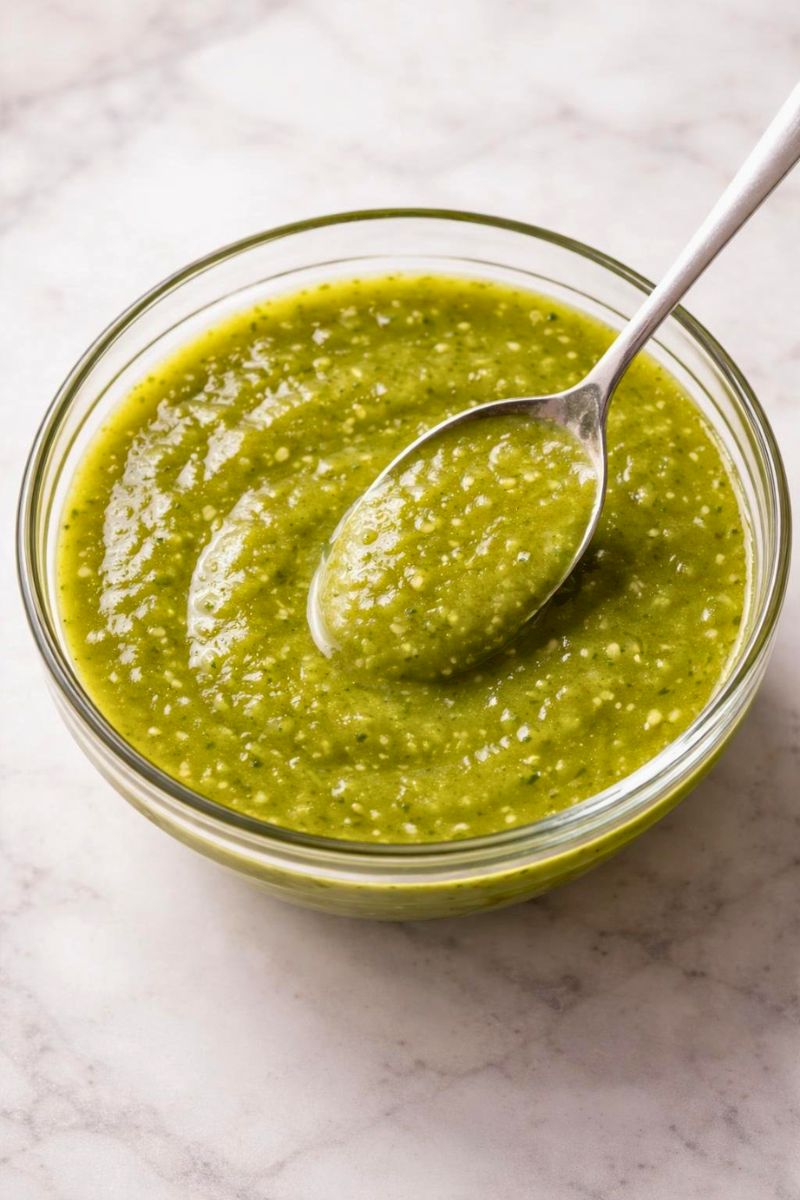 Homemade Green Enchilada Sauce Recipe
