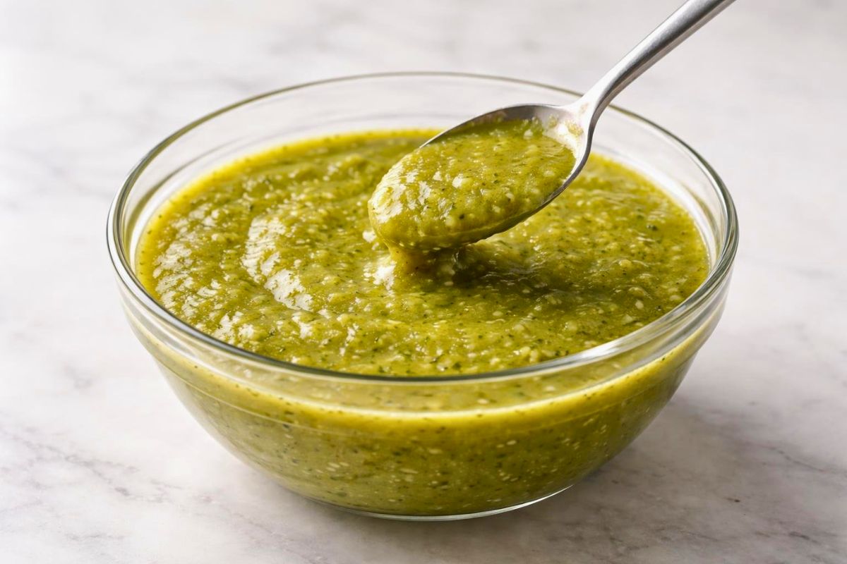 Homemade Green Enchilada Sauce Recipe
