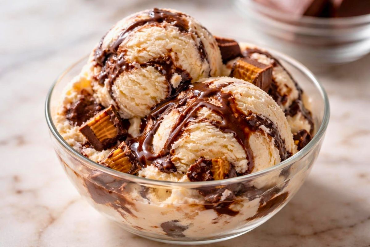 Homemade Moose Tracks Ice Cream Recipe