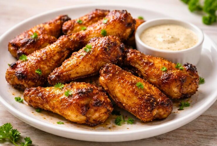 Honey Old Bay Chicken Wings Recipe