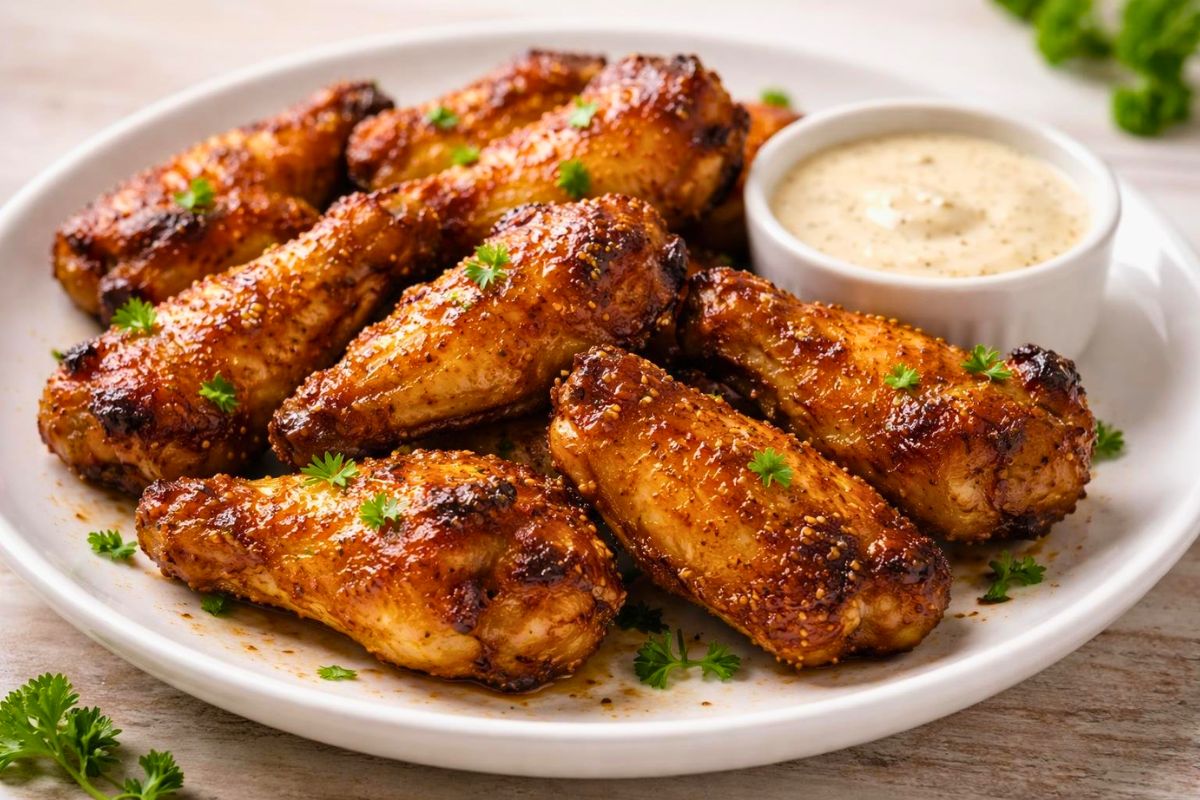 Honey Old Bay Chicken Wings Recipe