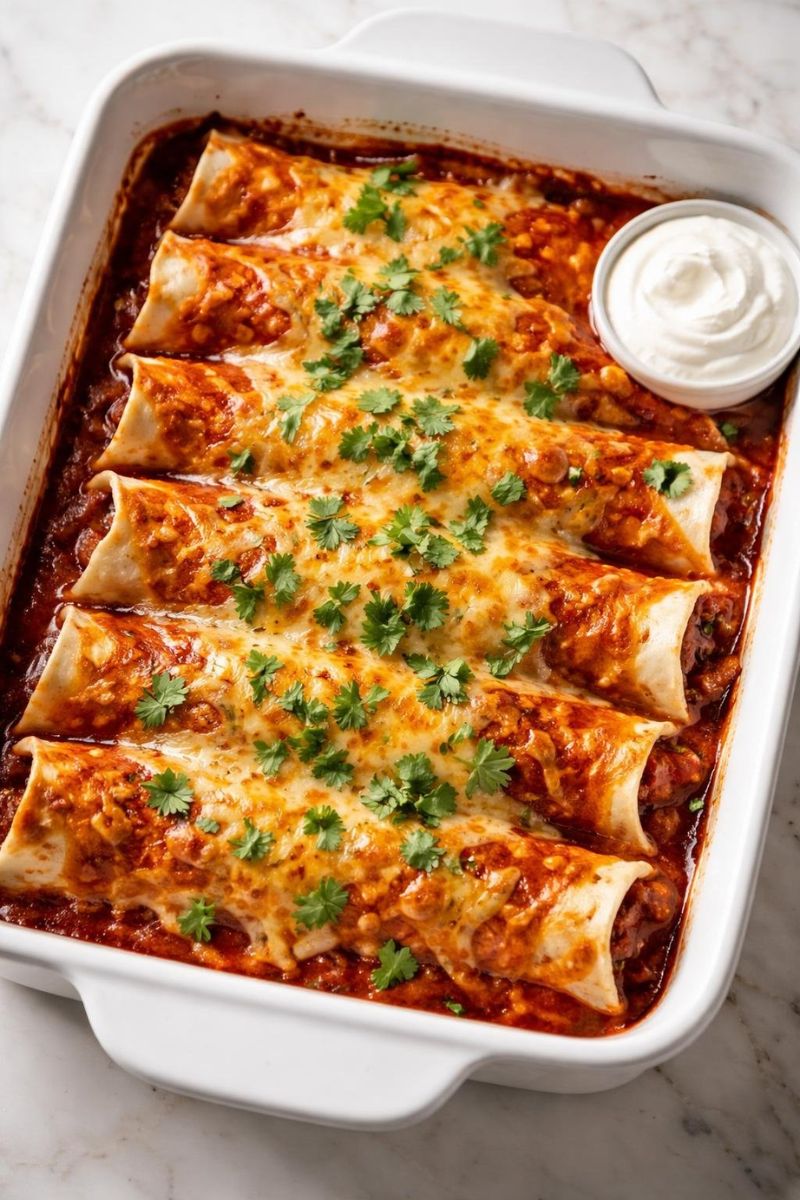 Joanna Gaines Beef Enchiladas Recipe
