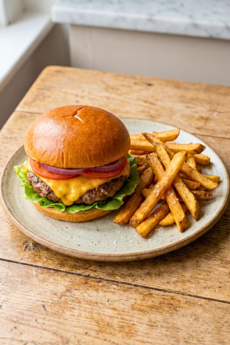 Joanna Gaines Burgers and Fries Recipe