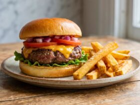 Joanna Gaines Burgers and Fries Recipe