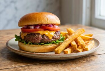 Joanna Gaines Burgers and Fries Recipe