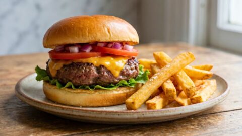 Joanna Gaines Burgers and Fries Recipe