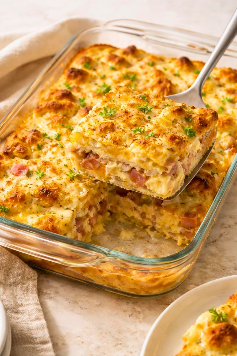 Joanna Gaines Eggs Benedict Casserole Recipe