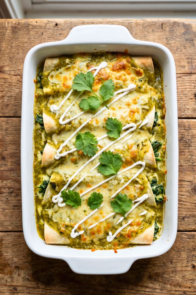 Joanna Gaines Spinach Enchiladas Recipe