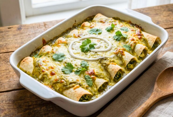 Joanna Gaines Spinach Enchiladas Recipe