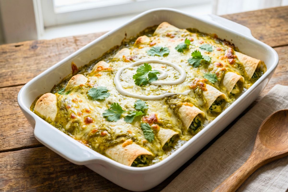 Joanna Gaines Spinach Enchiladas Recipe