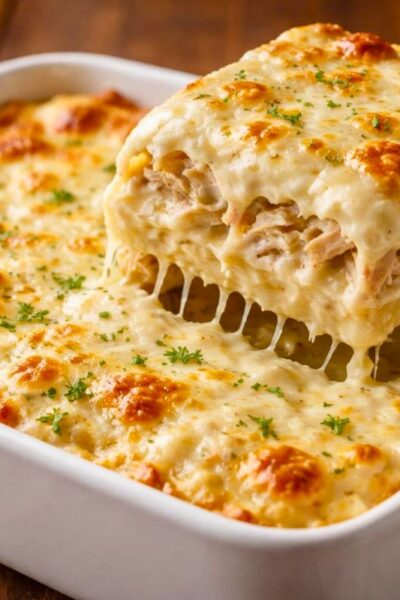 Joanna Gaines White Chicken Alfredo Lasagna Recipe