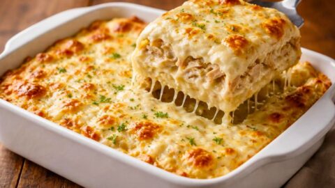 Joanna Gaines White Chicken Alfredo Lasagna Recipe