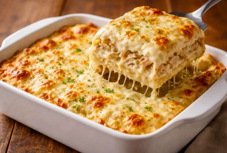 Joanna Gaines White Chicken Alfredo Lasagna Recipe