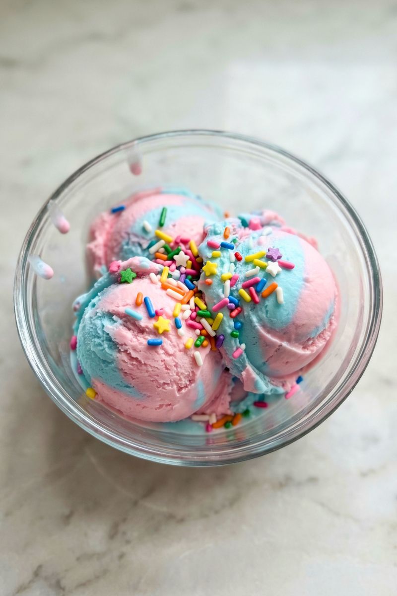 Ninja Creami Cotton Candy Ice Cream Recipe