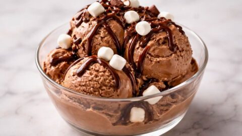 Ninja Creami Frozen Hot Chocolate Ice Cream Recipe