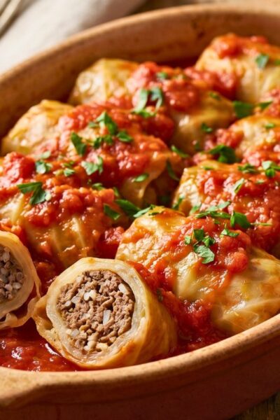 Old-Fashioned Cabbage Rolls Recipe