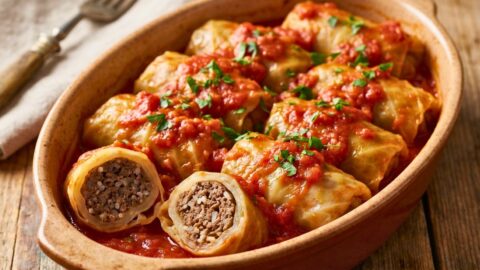 Old-Fashioned Cabbage Rolls Recipe