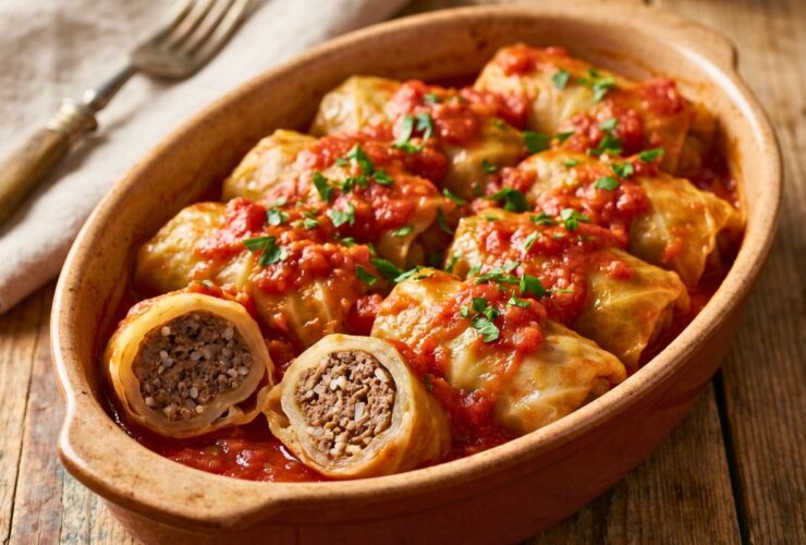 Old-Fashioned Cabbage Rolls Recipe