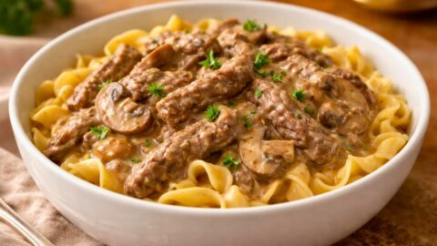 Paula Deen Beef Stroganoff Recipe