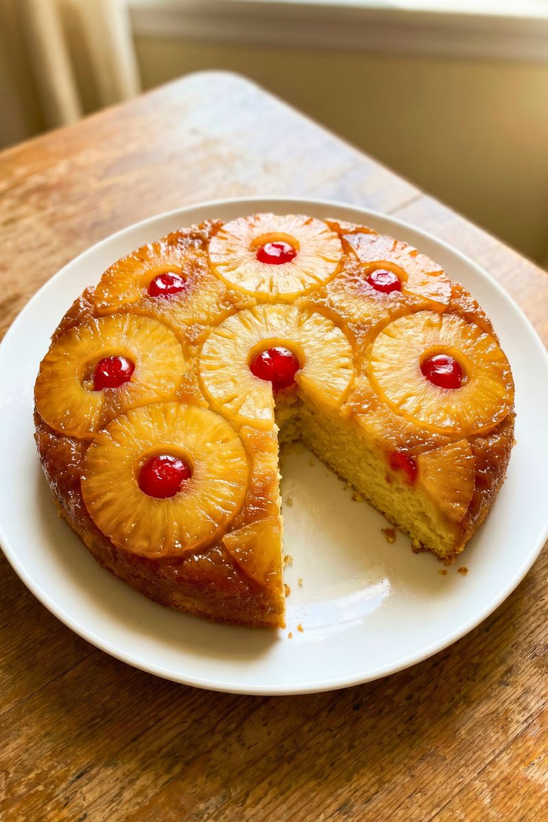 Paula Deen Pineapple Upside Down Cake Recipe