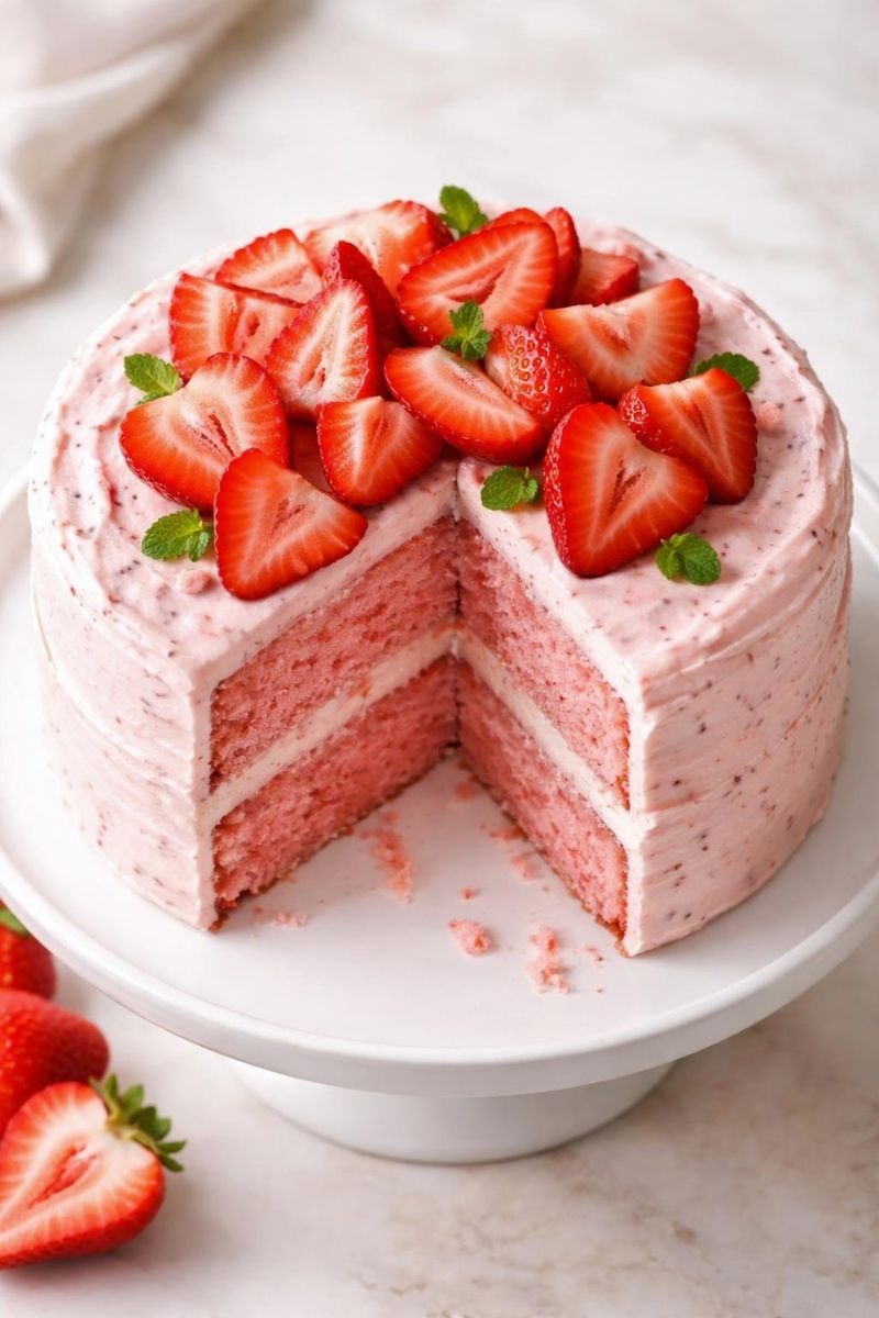 Paula Deen Strawberry Cake Recipe