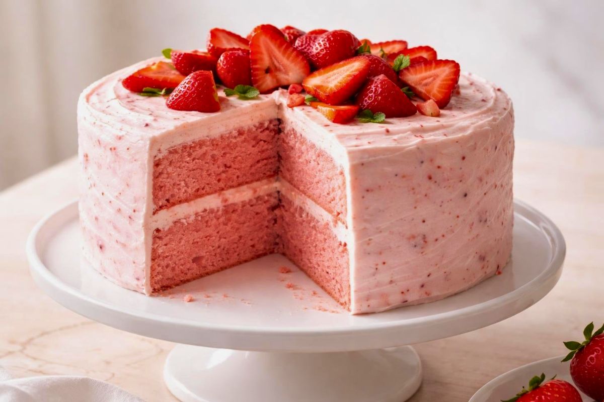 Paula Deen Strawberry Cake Recipe