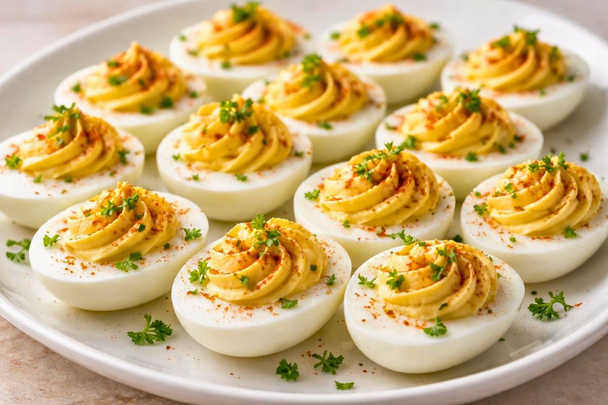 Paula Deen Stuffed Eggs Recipe