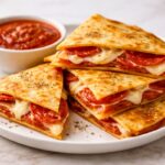 Pepperoni Pizza Quesadillas Recipe