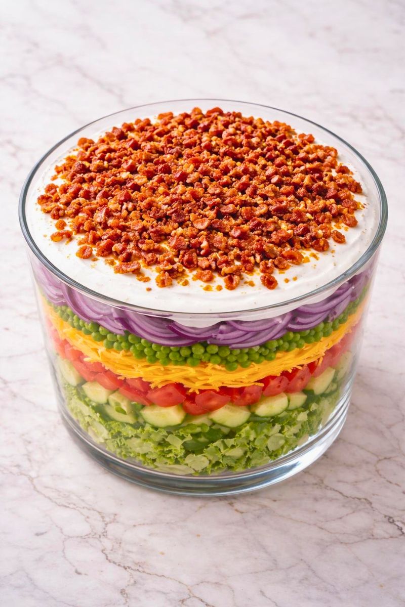 Pioneer Woman 7 Layer Salad Recipe