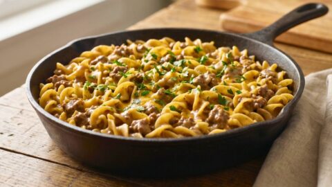 Pioneer Woman Beef Noodle Skillet Recipe