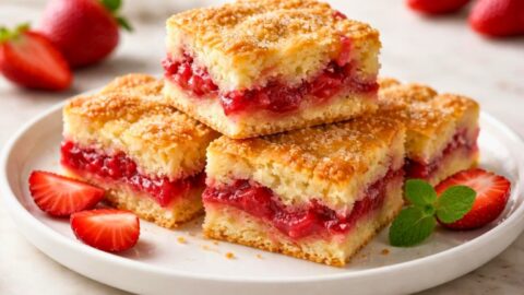 Pioneer Woman Strawberry Cobbler Squares Recipe