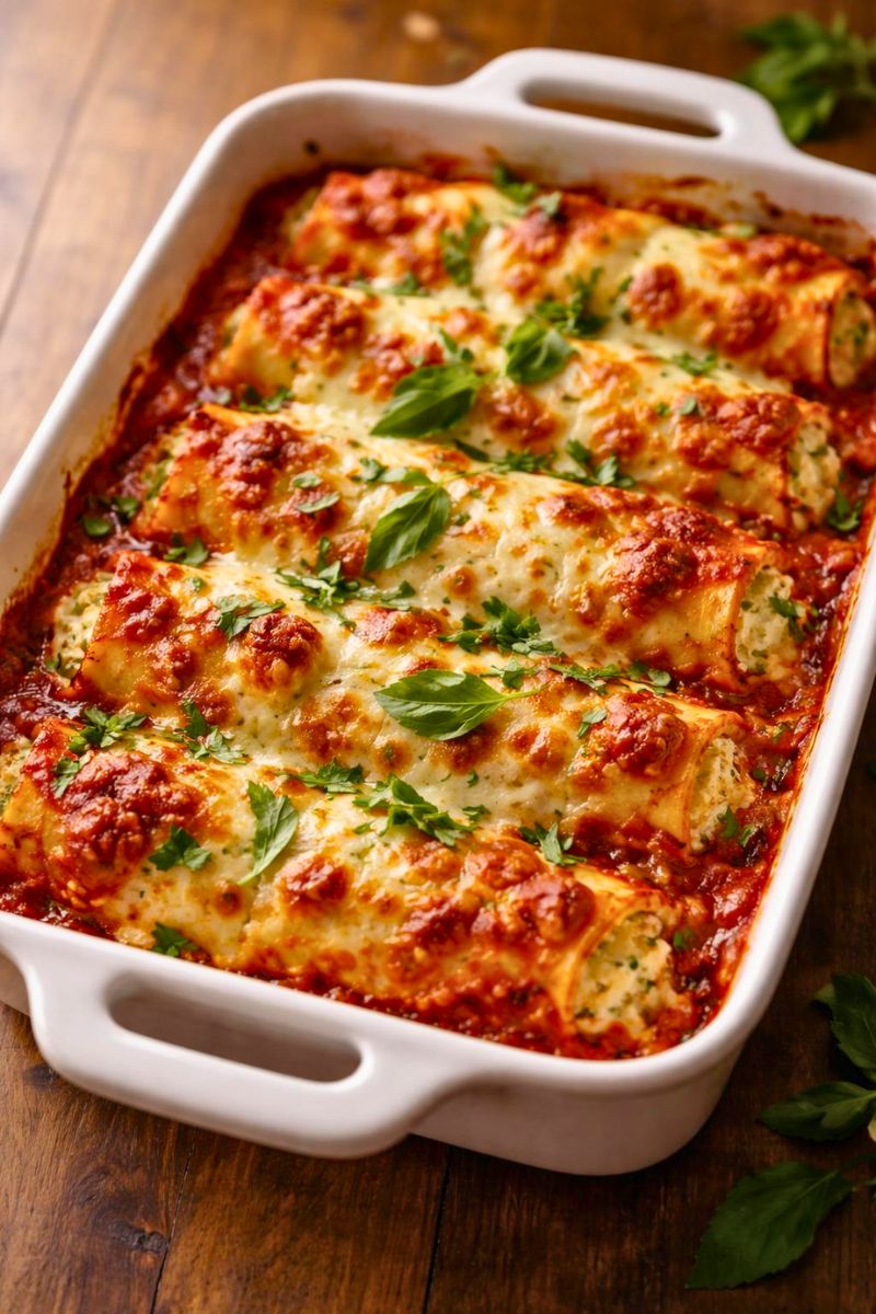 Pioneer Woman Stuffed Manicotti Recipe
