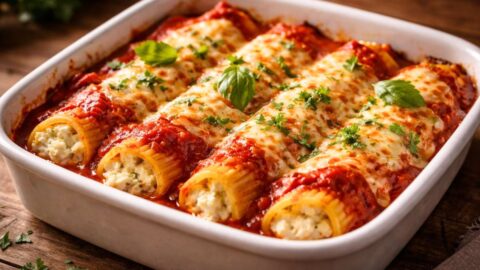 Pioneer Woman Stuffed Manicotti Recipe