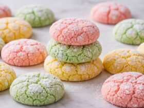 Springtime Crinkle Cookies Recipe