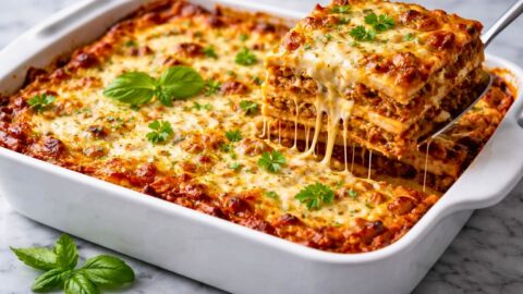 Easy Lasagna with Ricotta Cheese Recipe