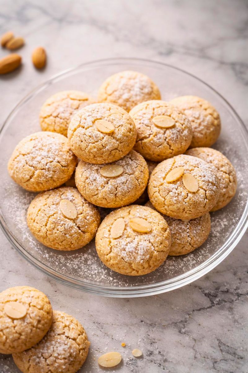 Italian Amaretto Cookies Recipe