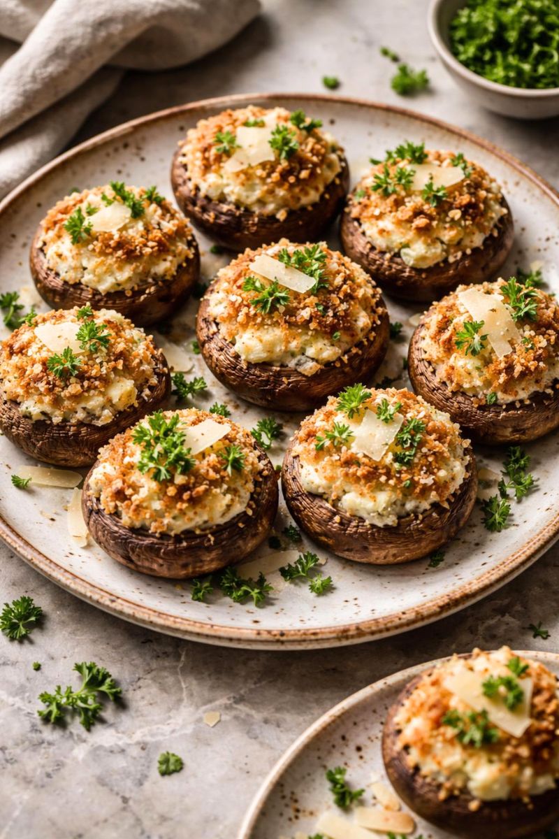 Joanna Gaines Stuffed Mushrooms Recipe