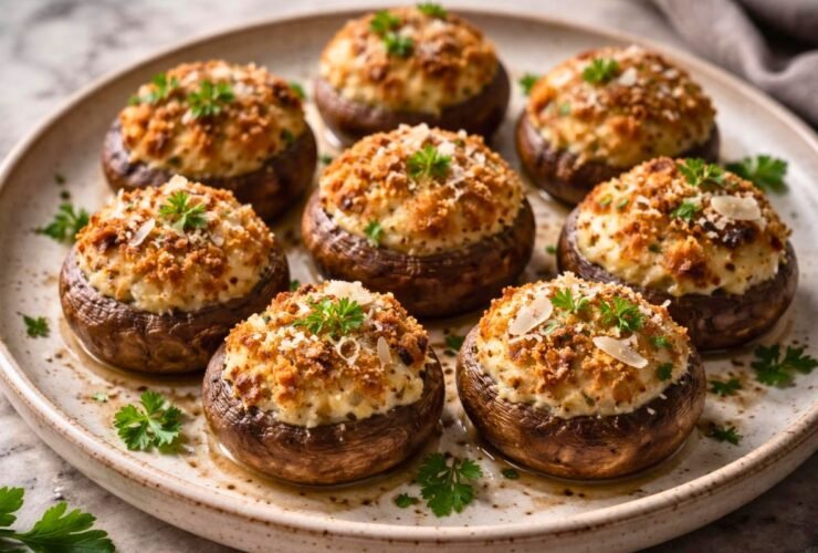 Joanna Gaines Stuffed Mushrooms Recipe