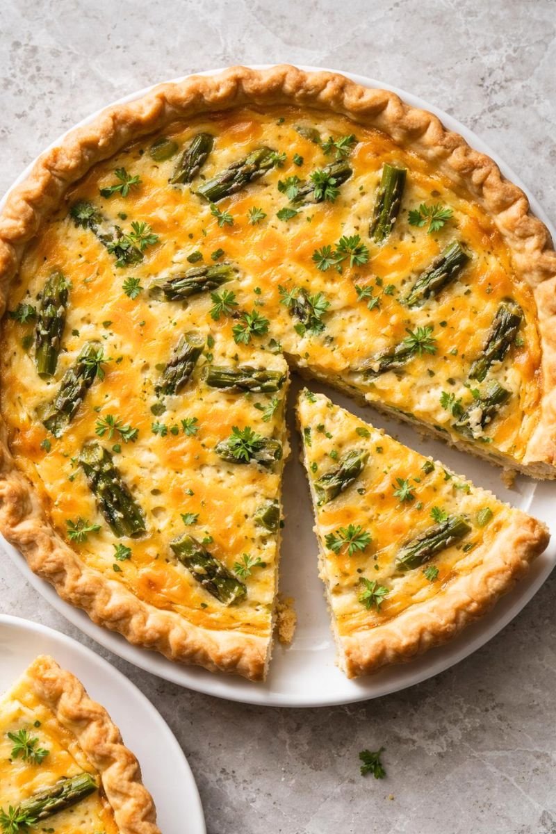 Paula Deen Asparagus Quiche Recipe