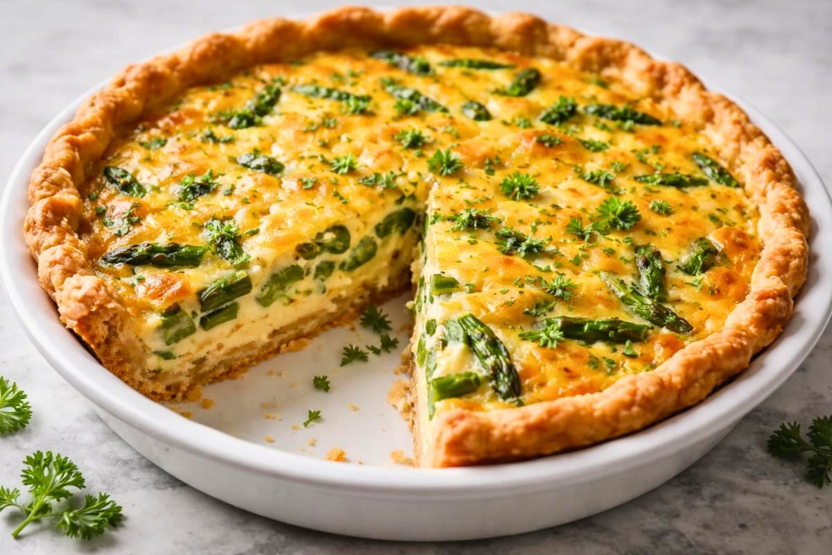 Paula Deen Asparagus Quiche Recipe