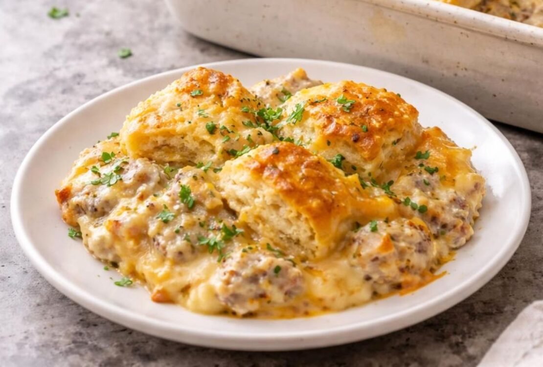 Pioneer Woman Biscuits and Gravy Casserole Recipe
