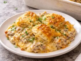 Pioneer Woman Biscuits and Gravy Casserole Recipe