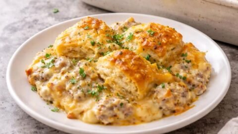Pioneer Woman Biscuits and Gravy Casserole Recipe