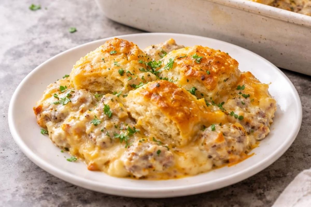 Pioneer Woman Biscuits and Gravy Casserole Recipe