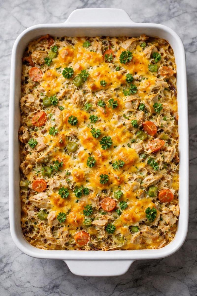 Pioneer Woman Chicken and Wild Rice Casserole Recipe